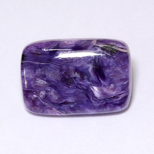 Charoite Gemstone in 15.6 x 10.8 mm Size for Sale, Charoite Stone in Violet Color