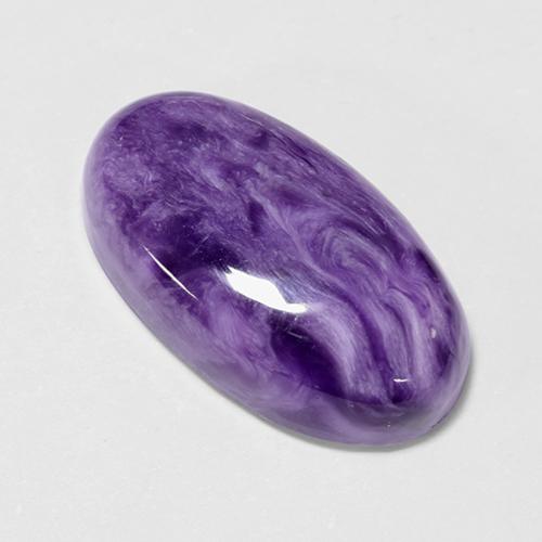 Charoite Gemstone in 15.9 x 8.9 mm Size for Sale, Charoite Stone in Violet Color