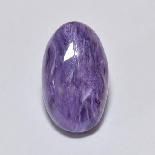 Charoite Gemstone in 13.8 x 8.3 mm Size for Sale, Charoite Stone in Violet Color