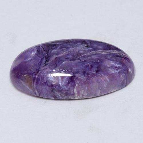 Charoite Gemstone in 16.6 x 9 mm Size for Sale, Charoite Stone in Violet Color