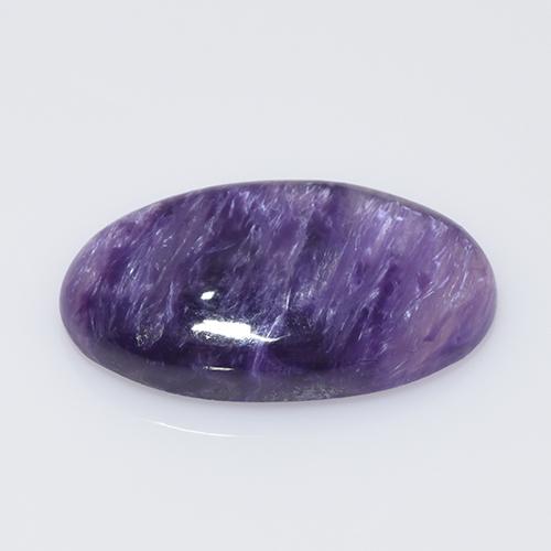 Charoite Gemstone in 18.7 x 9.8 mm Size for Sale, Charoite Stone in Violet Color