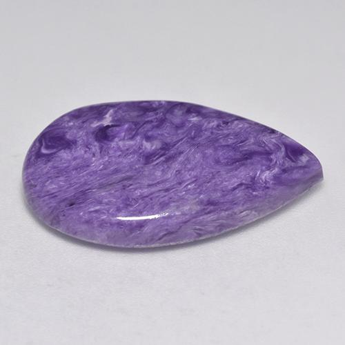 Charoite Gemstone in 25 x 16.7 mm Size for Sale, Charoite Stone in Light Purple Violet Color