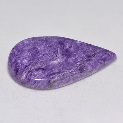 Charoite Gemstone in 24 x 15.9 mm Size for Sale, Charoite Stone in Light Purple Violet Color