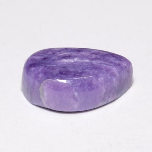 Charoite Gemstone in 13.1 x 7.7 mm Size for Sale, Charoite Stone in Medium Violet Color