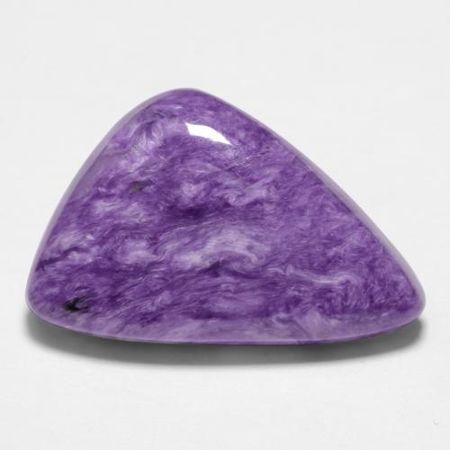 Light Purple Violet Charoite Gem - 10.3ct Fancy Cabochon (ID: 548119)