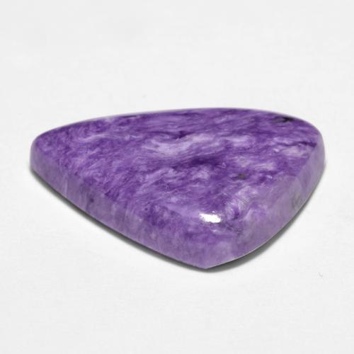 Charoite Gemstone in 21.2 x 13.7 mm Size for Sale, Charoite Stone in Light Purple Violet Color