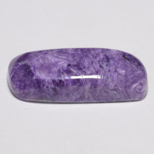 Charoite Gemstone in 23.4 x 9.8 mm Size for Sale, Charoite Stone in Deep Violet Color