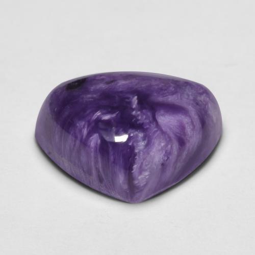 Charoite Gemstone in 15.4 x 11.9 mm Size for Sale, Charoite Stone in Velvet Purple Violet Color