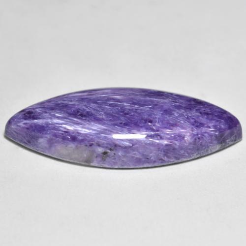 Charoite Gemstone in 27.6 x 11.8 mm Size for Sale, Charoite Stone in Medium Violet Color