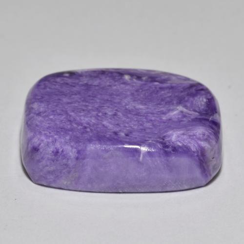Charoite Gemstone in 20.9 x 19.3 mm Size for Sale, Charoite Stone in Velvet Purple Violet Color