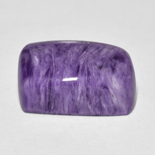 Charoite Gemstone in 14.6 x 10.4 mm Size for Sale, Charoite Stone in Deep Violet Color