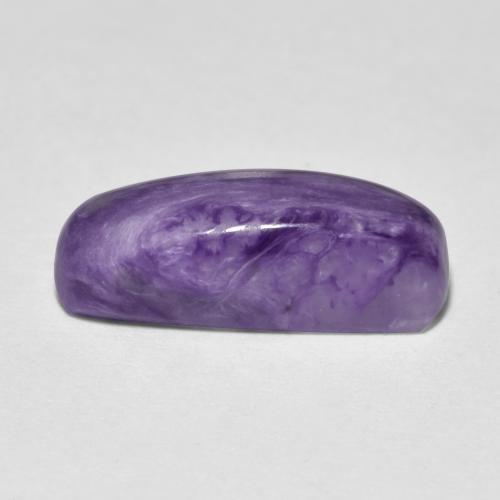 Charoite Gemstone in 15.8 x 6.1 mm Size for Sale, Charoite Stone in Velvet Purple Violet Color