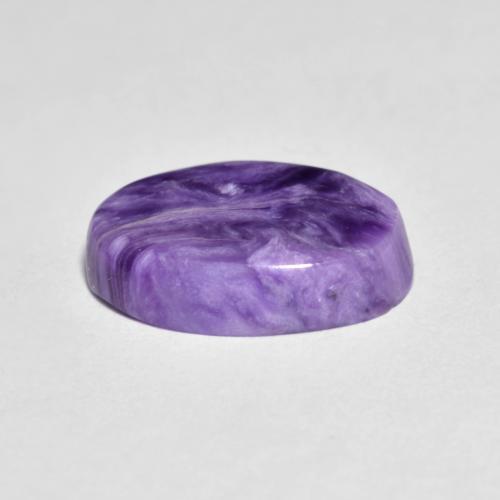 Charoite Gemstone in 12.7 x 8.1 mm Size for Sale, Charoite Stone in Medium Violet Color