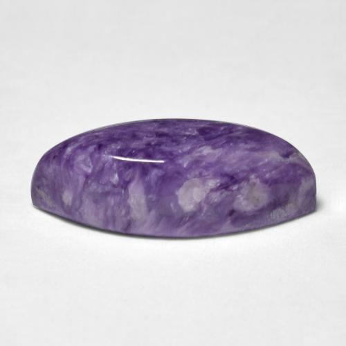Charoite Gemstone in 17.3 x 7.2 mm Size for Sale, Charoite Stone in Dark Violet Color