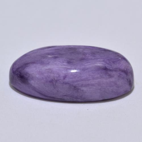 Charoite Gemstone in 19.2 x 9.3 mm Size for Sale, Charoite Stone in Dark Violet Color