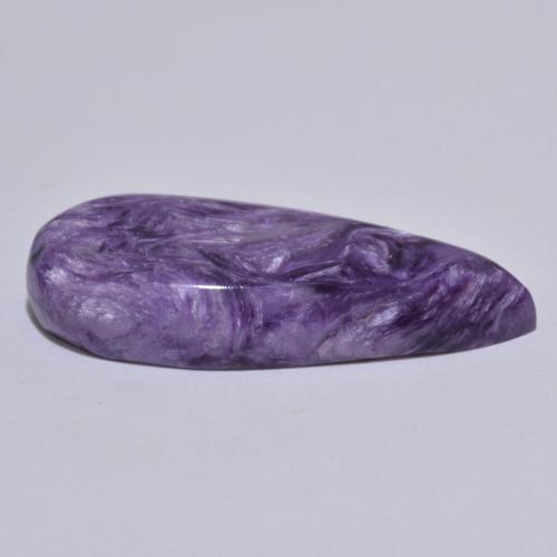 Charoite Gemstone in 30.5 x 12.9 mm Size for Sale, Charoite Stone in Dark Violet Color