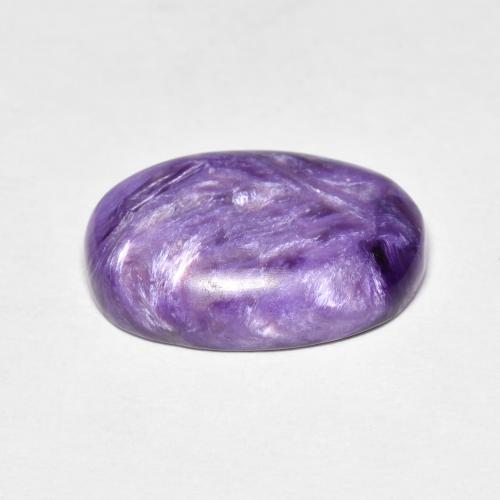Charoite Gemstone in 15 x 10 mm (calibrated) Size for Sale, Charoite Stone in Light Purple Violet Color
