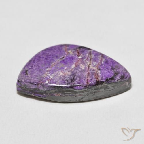 Charoite Gemstone in 23.4 x 15 mm Size for Sale, Charoite Stone in Medium Violet Color
