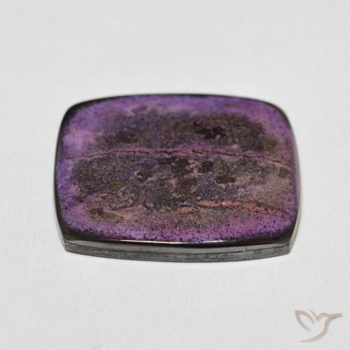 Charoite Gemstone in 25.2 x 24.7 mm Size for Sale, Charoite Stone in Deep Violet Color
