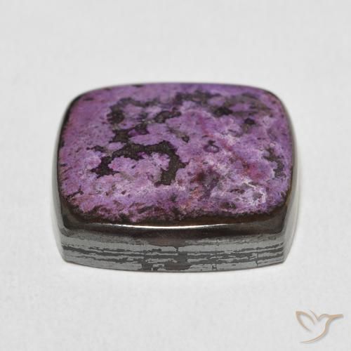 Charoite Gemstone in 16 x 16 mm (calibrated) Size for Sale, Charoite Stone in Dark Violet Color