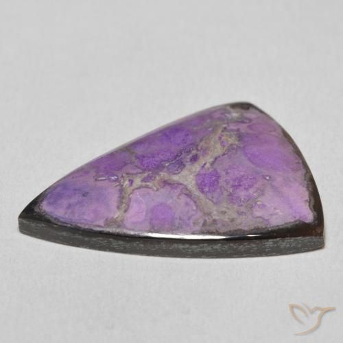 Charoite Gemstone in 24.8 x 19.4 mm Size for Sale, Charoite Stone in Deep Violet Color