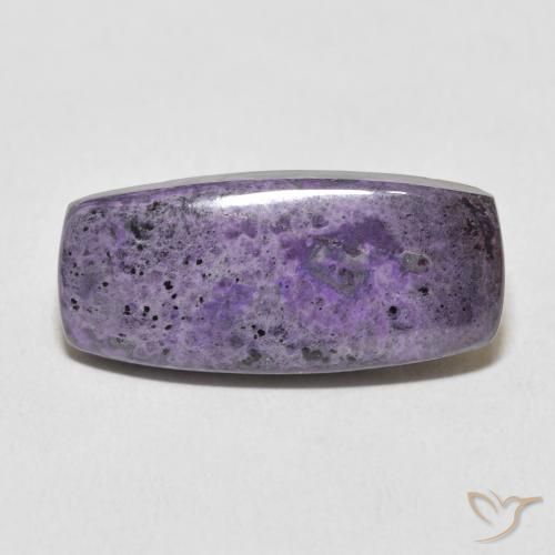 14.48ct Natural Medium Violet Charoite, Cushion, Opaque