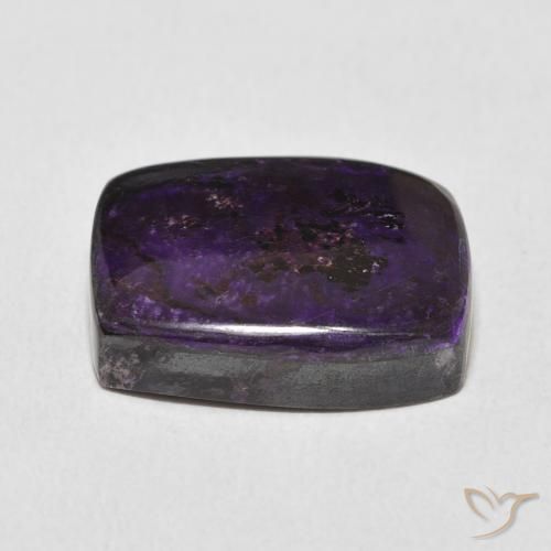 Charoite Gemstone in 16.8 x 13.2 mm Size for Sale, Charoite Stone in Deep Violet Color