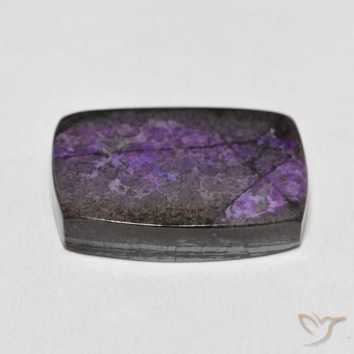 Charoite Gemstone in 20 x 15 mm (calibrated) Size for Sale, Charoite Stone in Dark Violet Color