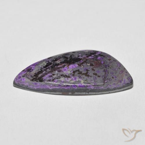 Charoite Gemstone in 30.5 x 15.8 mm Size for Sale, Charoite Stone in Mauve Violet Color