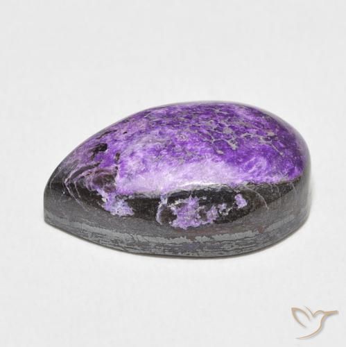 Charoite Gemstone in 16.9 x 11 mm Size for Sale, Charoite Stone in Deep Violet Color