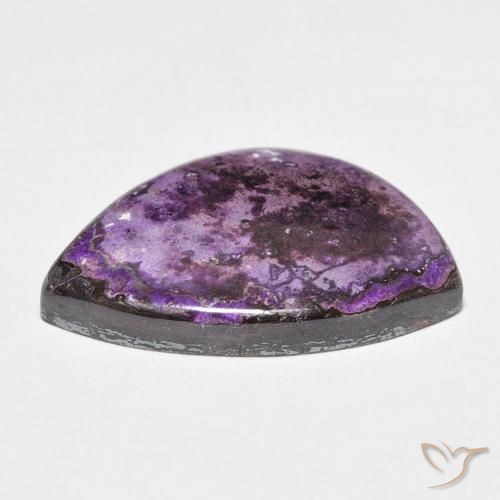 Charoite Gemstone in 25.5 x 17 mm Size for Sale, Charoite Stone in Velvet Purple Violet Color