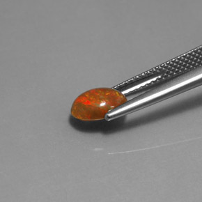 Chocolate Opal Gemstone in 8 x 6 mm (calibrated) Size for Sale, Chocolate Opal Stone in Multicolor Color