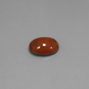 1.04 ct Multicolor Chocolate Opal Stone, Natural Chocolate Opal in Oval Cabochon Shape for Sale