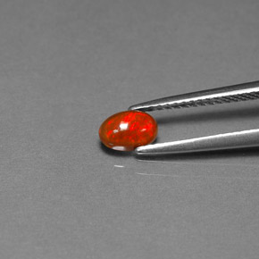 Chocolate Opal Gemstone in 6 x 4 mm (calibrated) Size for Sale, Chocolate Opal Stone in Multicolor Color