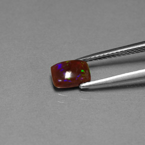 Chocolate Opal Gemstone in 7.2 x 5 mm Size for Sale, Chocolate Opal Stone in Multicolor Color