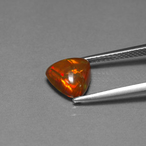 Chocolate Opal Gemstone in 8.4 x 8.3 mm Size for Sale, Chocolate Opal Stone in Multicolor Color