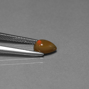 Chocolate Opal Gemstone in 7 x 4.2 mm Size for Sale, Chocolate Opal Stone in Multicolor Color