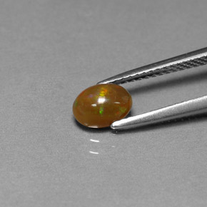 Chocolate Opal Gemstone in 7 x 5 mm (calibrated) Size for Sale, Chocolate Opal Stone in Multicolor Color