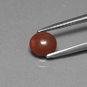 Chocolate Opal Gemstone in 6.6 x 6.2 mm Size for Sale, Chocolate Opal Stone in Multicolor Color