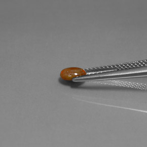 Chocolate Opal Gemstone in 5.7 x 4.7 mm Size for Sale, Chocolate Opal Stone in Multicolor Color