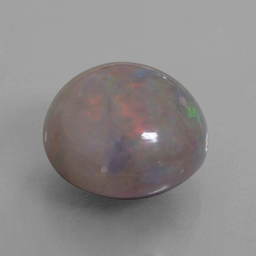 11.31 ct Multicolor Chocolate Opal Stone, Natural Chocolate Opal in Round Cabochon Shape for Sale