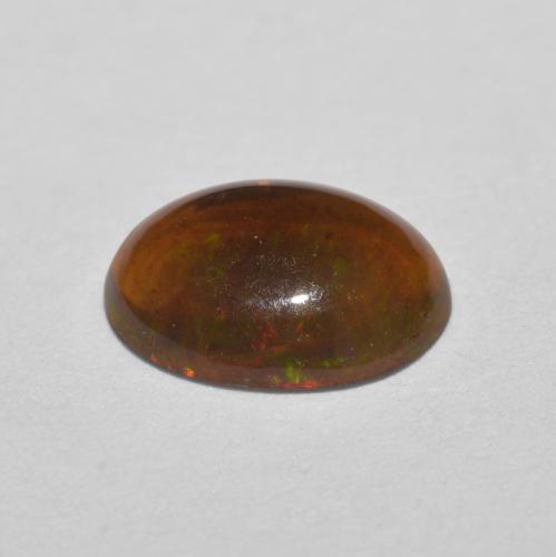Chocolate Opal Gemstone in 8 x 6 mm (calibrated) Size for Sale, Chocolate Opal Stone in Multicolor Color
