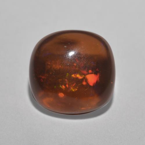 Chocolate Opal Gemstone in 7 x 6.9 mm Size for Sale, Chocolate Opal Stone in Multicolor Color