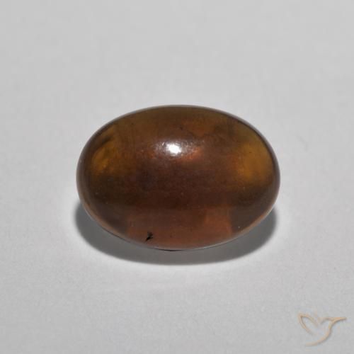 0.33 ct Oval Chocolate Opal, 6.9 x 5 mm From Ethiopia, Photo A