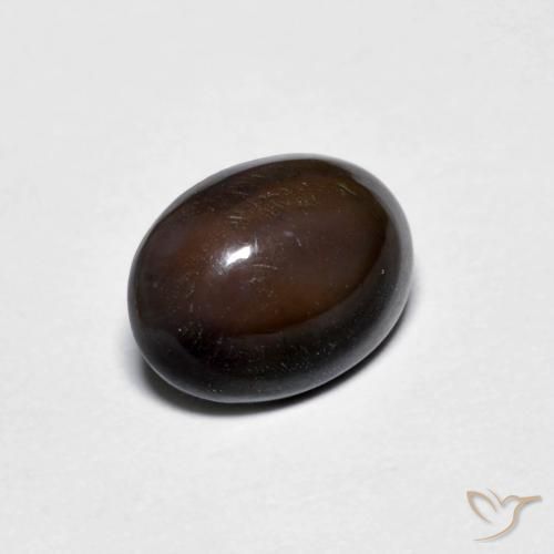 0.71 ct Oval Chocolate Opal, 8 x 6 mm From Ethiopia, Photo A