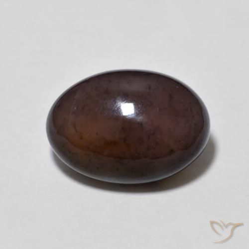 3.24 ct Oval Chocolate Opal, 13.1 x 9.2 mm From Ethiopia, Photo A