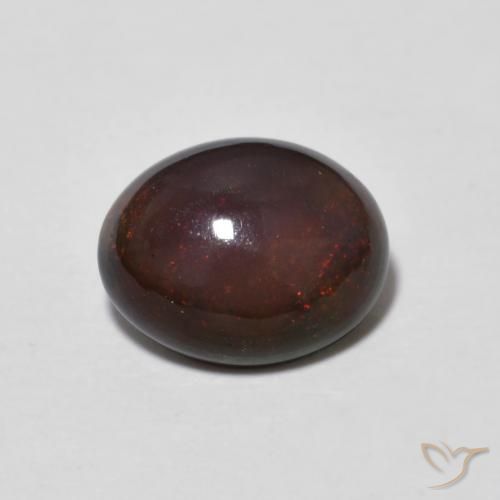 1.01 ct Oval Chocolate Opal, 9 x 7.1 mm From Ethiopia, Photo A