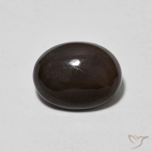 1.2 ct Oval Chocolate Opal, 9.1 x 6.9 mm From Ethiopia, Photo A