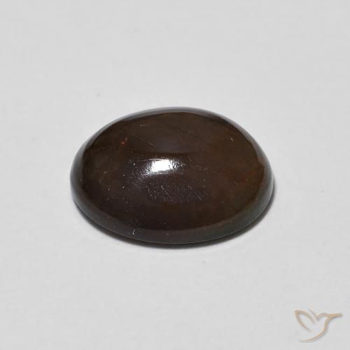 Chocolate Opal Gemstone in 9 x 7 mm (calibrated) Size for Sale, Chocolate Opal Stone in Multicolor Color