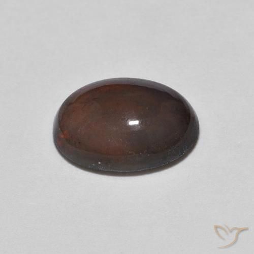 Chocolate Opal Gemstone in 8 x 6 mm (calibrated) Size for Sale, Chocolate Opal Stone in Multicolor Color